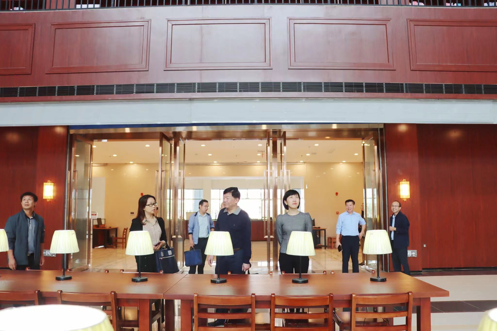 孝南区人社局莅临我校检查指导就业、培训工作