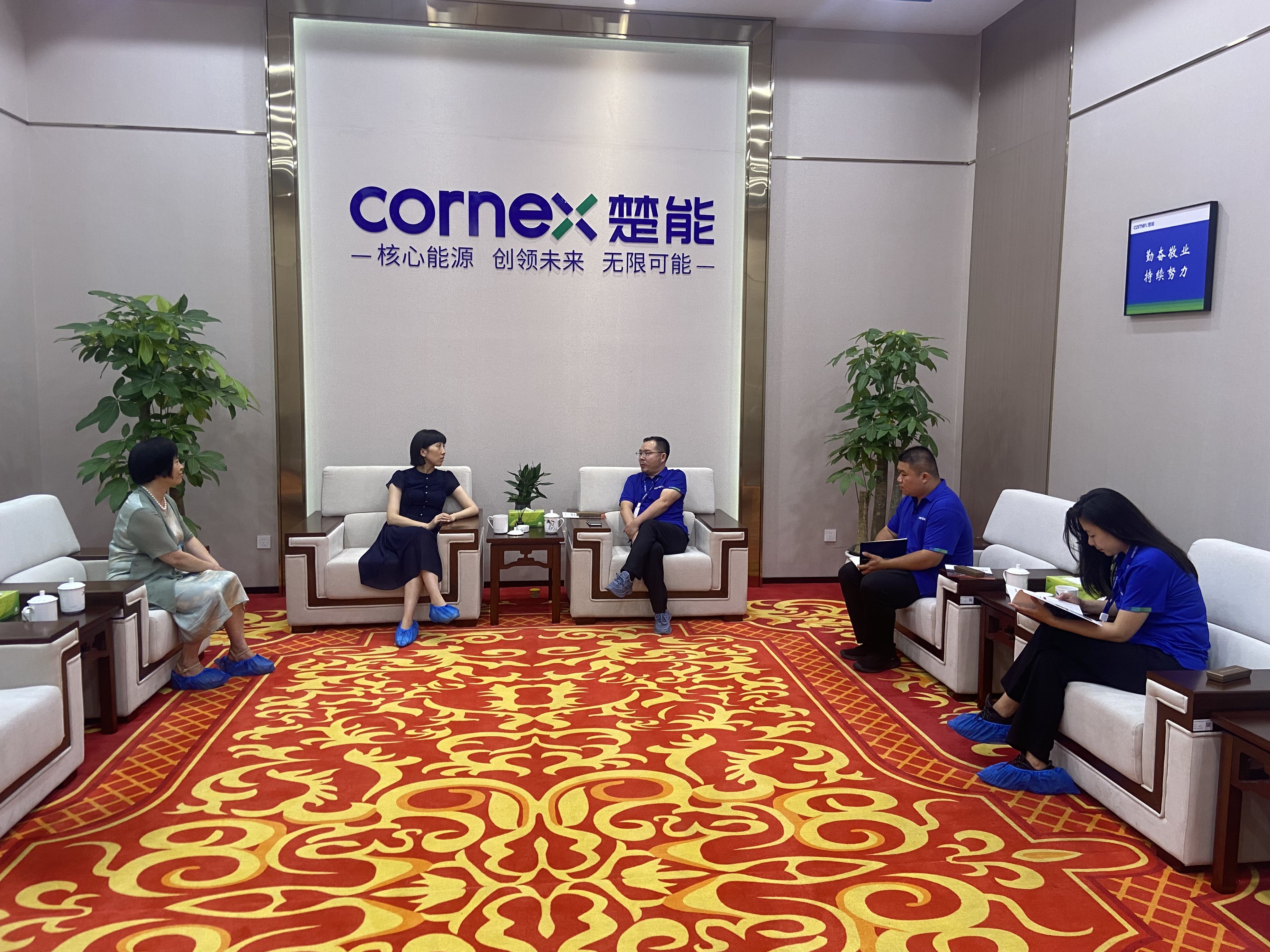 访企拓岗促就业 校企合作强人才|校领导调研孝感楚能新能源公司