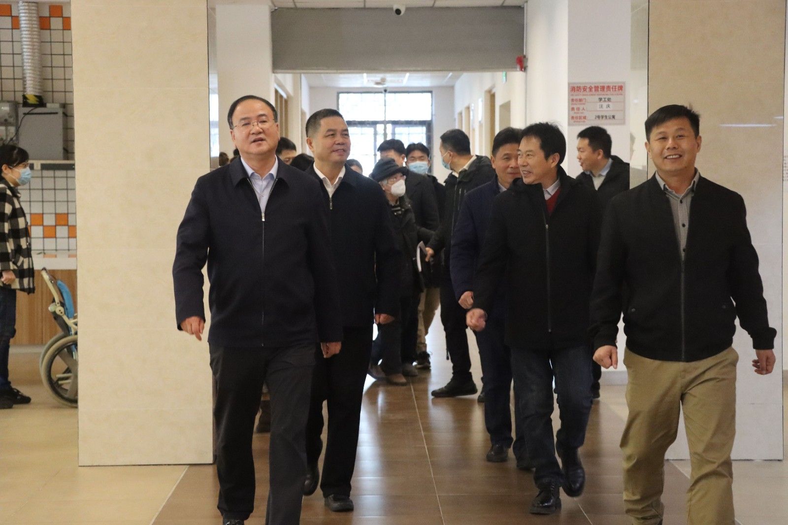 山西省台办主任李建红来我校考察调研 称赞美珈建得很好，师生精神风貌非常好